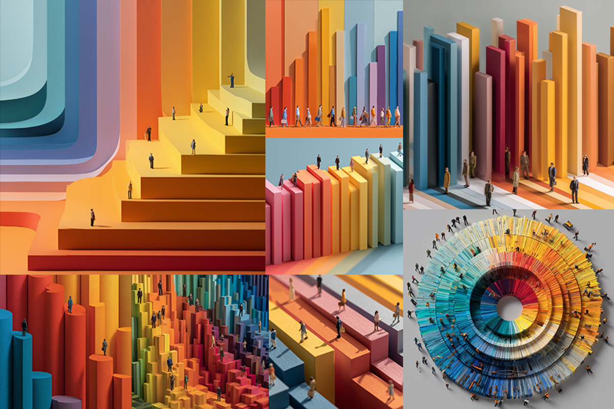 Business World, a Finance Illustration by Picturesque Stories (Photo 2 of 7)