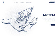 Touch the future 24 banners, a Healthcare Illustration by Vladimir Vihrev (Thumbnail 11 of 26)