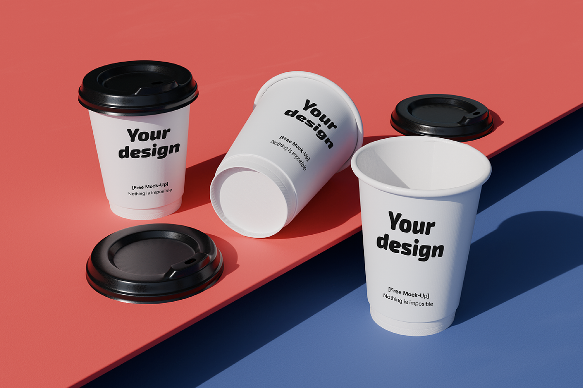 Coffee Cup Mock-Up, a Cups & Container Mockup by Satisfaction (Photo 2 of 6)