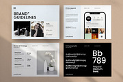 Brand Identity Guidelines Template, a Brochure Template by Studio Industry (Thumbnail 3 of 12)