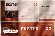 Ekster Presentation Template, a Presentation Template by Analogous Temp (Thumbnail 1 of 5)