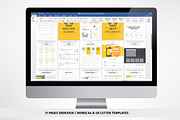 31 Page Full Proposal A4 / US Letter, a Stationery Template by Mastergfx (Thumbnail 3 of 27)