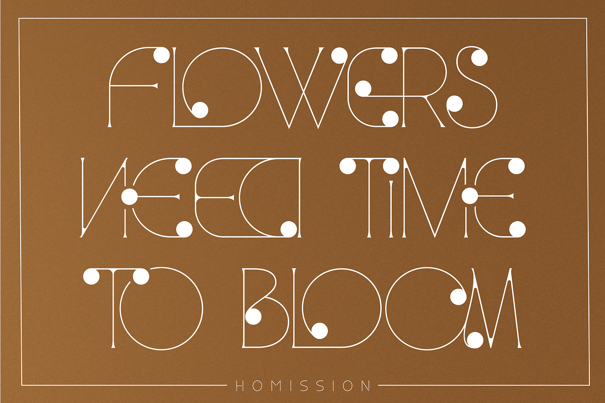 Homission Font, a Serif Font by 177Studio (Photo 6 of 8)