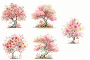 Whimsical Blossom Tree clipart, an Illustration by Designworld (Thumbnail 3 of 8)