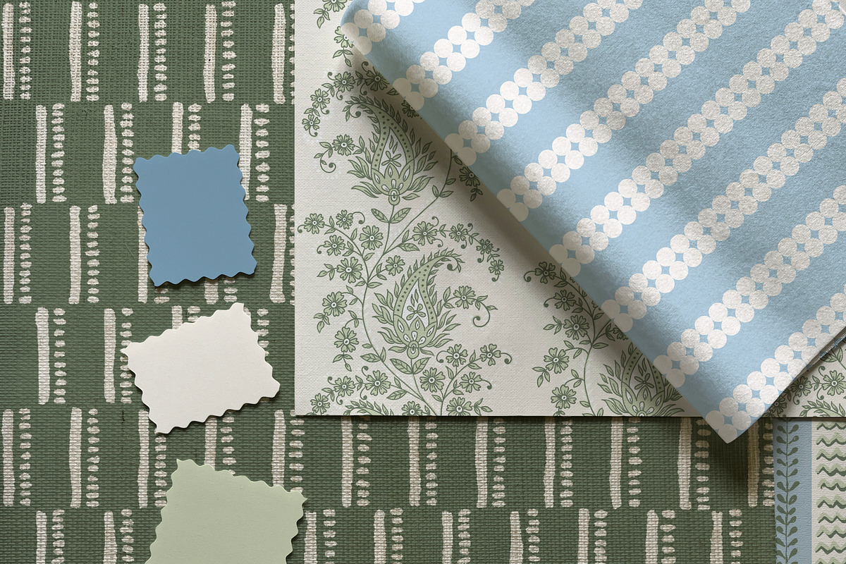 SF Wallpaper Substrate Mockups, a Household Mockup by Schatzi Graphik (Photo 8 of 11)