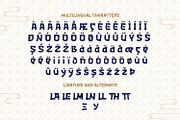 Bunkasai - Japan Inspired Font, a Sans Serif Font by tkzgraphic (Thumbnail 9 of 11)