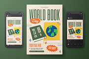 World Book Day Flyer Set, a Flyer Template by Annora Studio (Thumbnail 4 of 6)