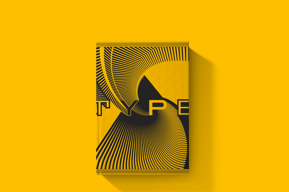 Yellow Geometric Cover Design Bundle, a Poster Template by NJ Himel (Photo 7 of 40)
