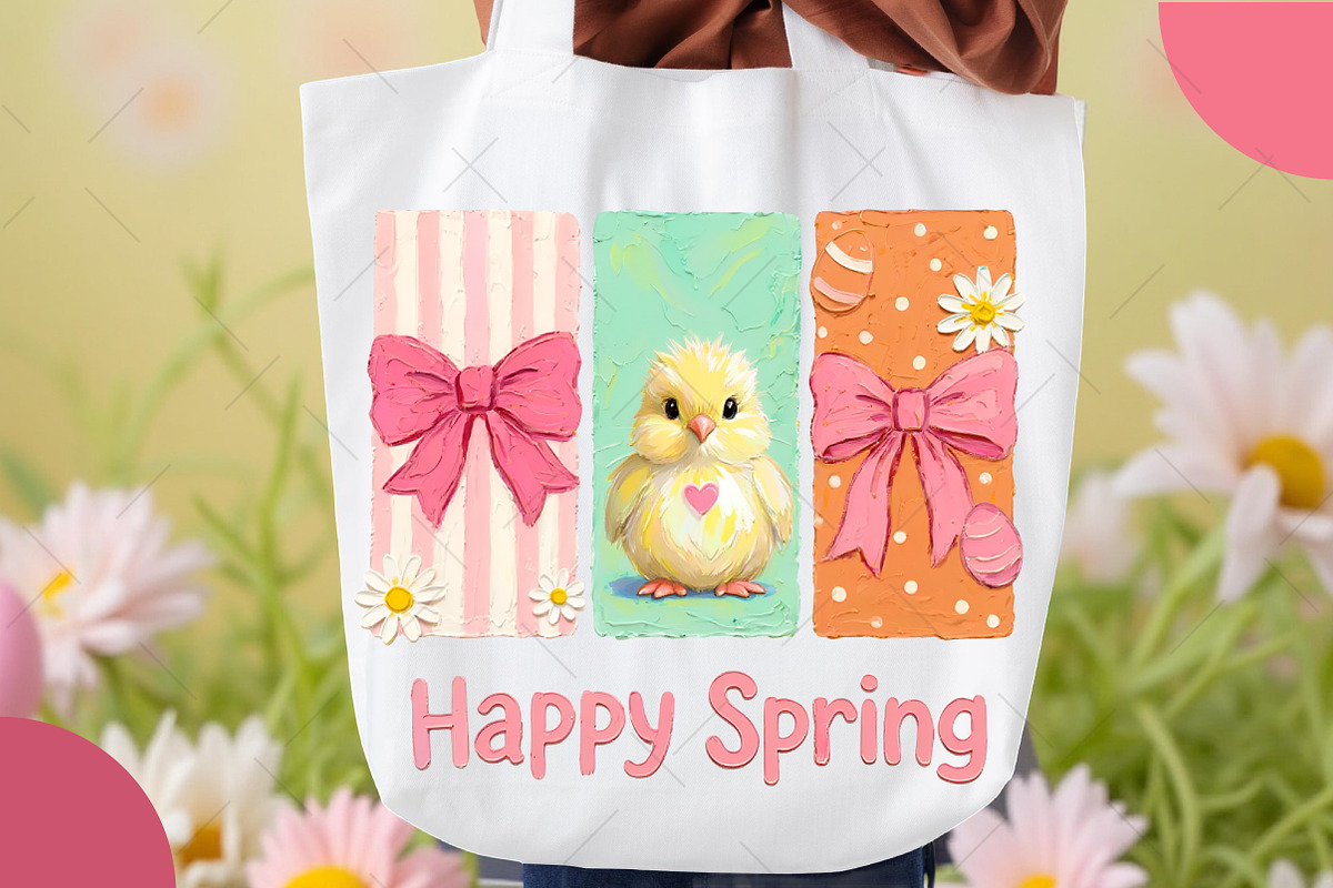Happy Spring Coquette Chick PNG, an Illustration by OK Design (Photo 4 of 5)