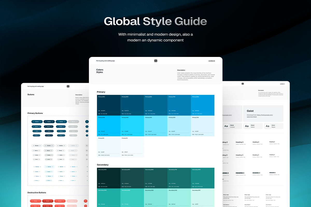 Piepaw Pet Buying or Adoption UI Kit, an UI Kit Template by Creative Perspective (Photo 4 of 6)