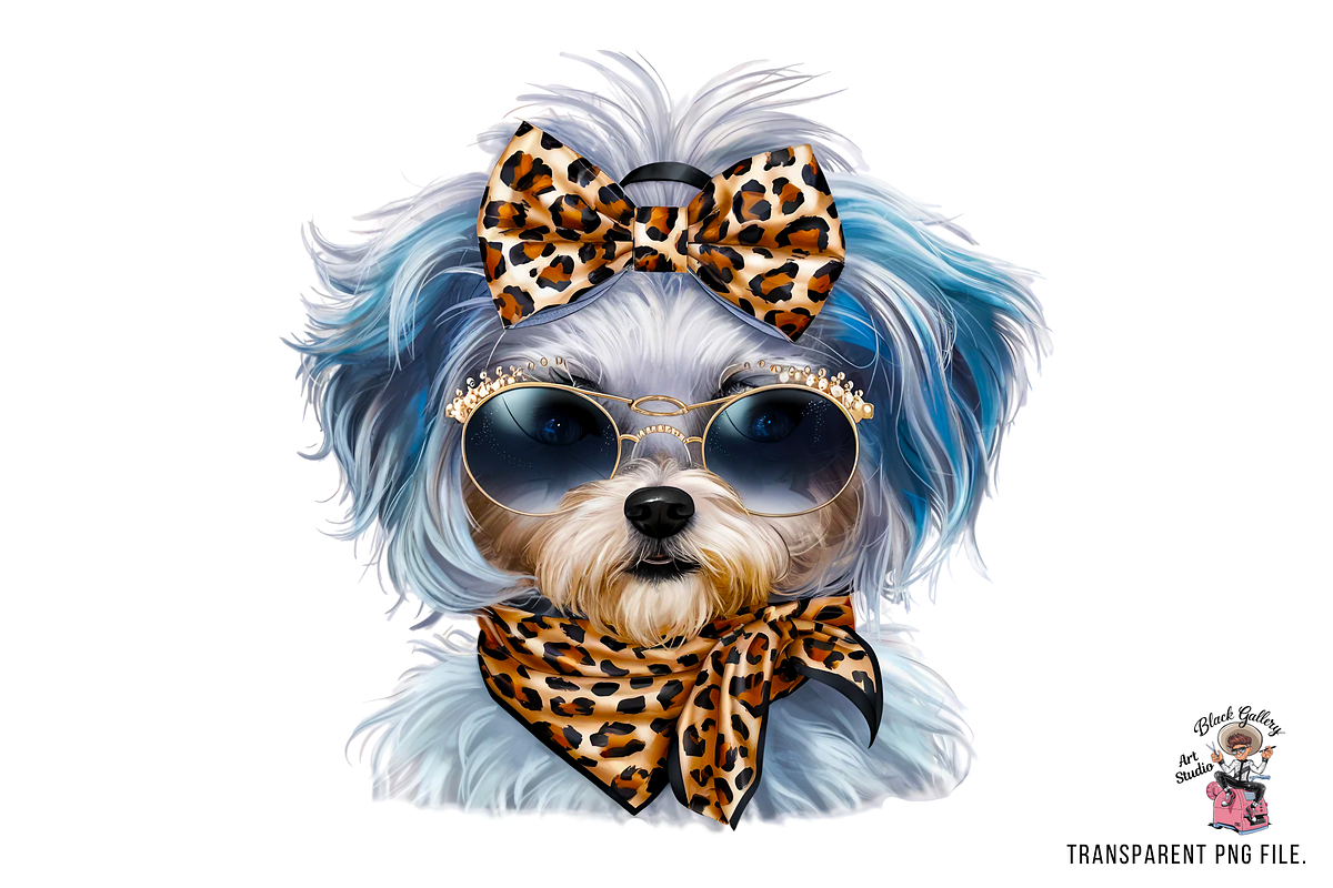 Cute Dog Clipart PNG Bundle, an Illustration by Sleepy Aster (Photo 5 of 10)