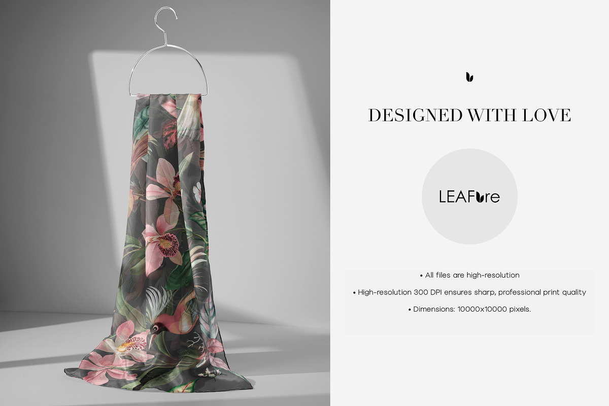 Elori Exotic Watercolor Patterns, a Pattern Graphic by LEAFure (Photo 7 of 10)