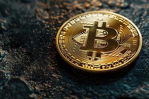 Crypto money bitcoin coin, a Business Photo by AlyaAnd