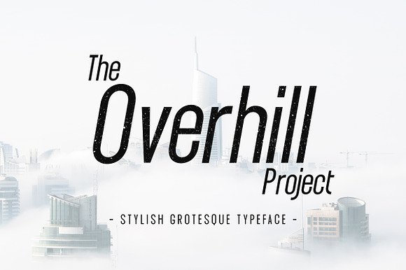 The Overhill Project - Display Font preview 8