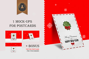 Mock-up Postcard and Cover Vol. 2