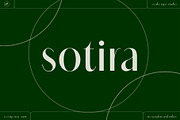 Sotira - A Crisp Sans Serif, a Font by Evoke Type Studio (Thumbnail 1 of 15)