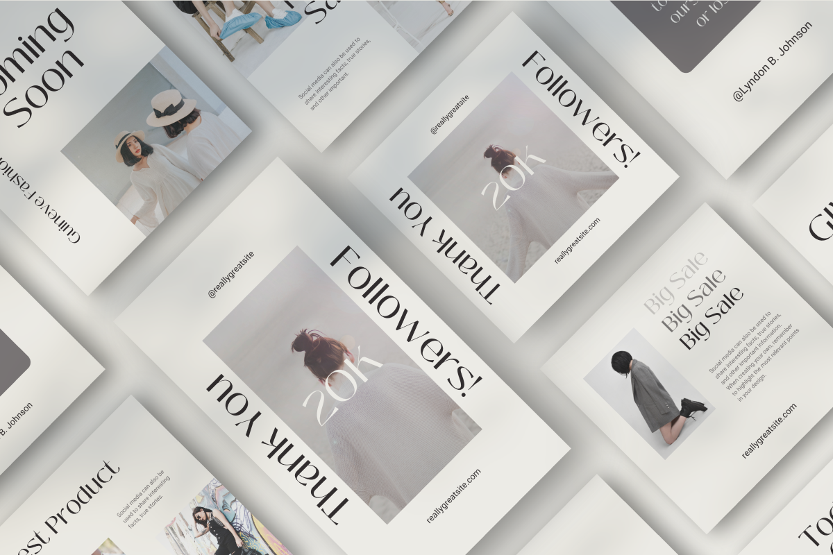 Guineve Fashion - Canva Instagram, a Social Media Template by Inkofert (Photo 11 of 11)