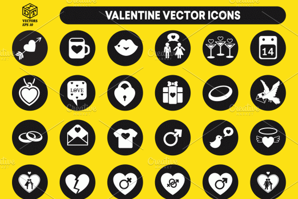Valentine Vector (Icons) preview 2