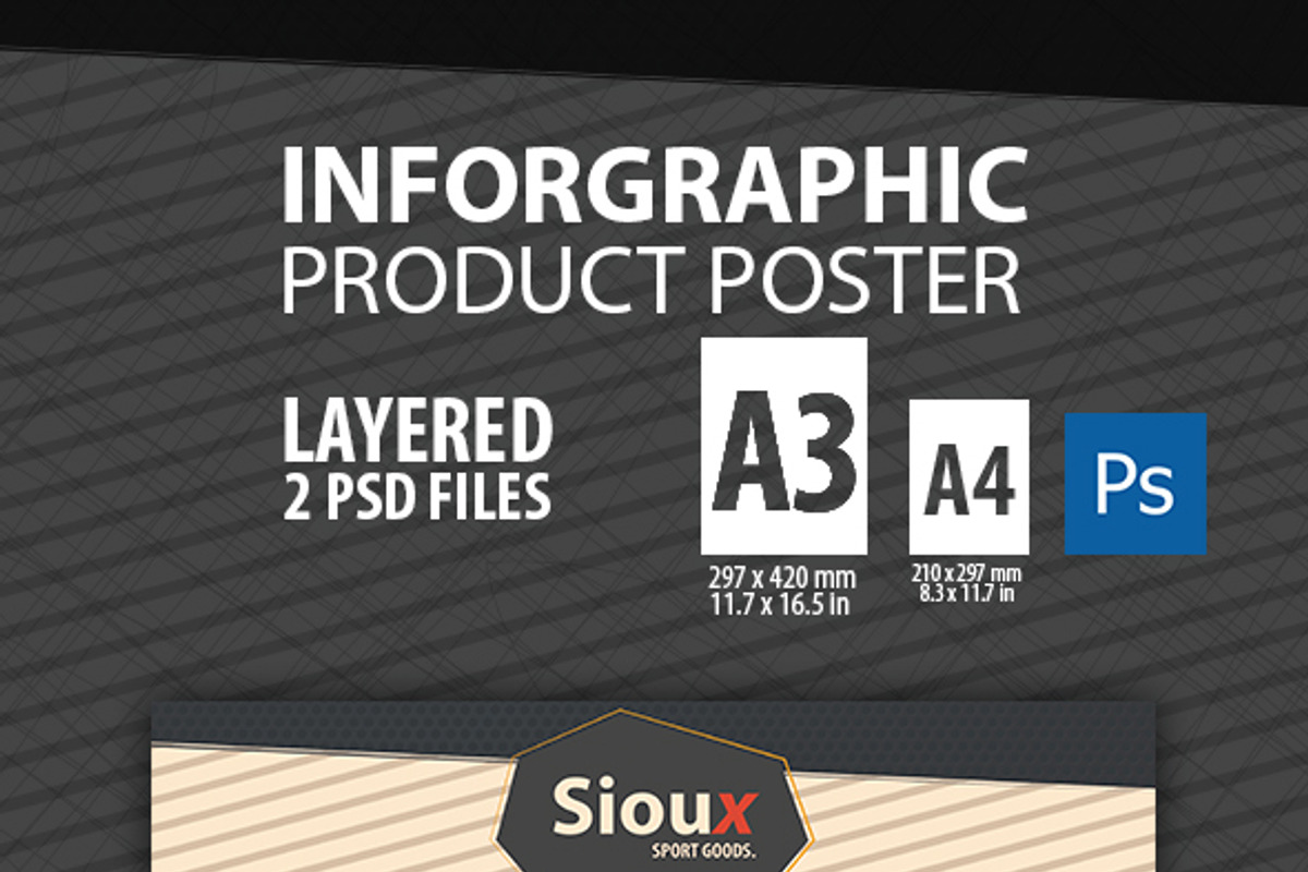 Infographic Product Poster, a Flyer Template by zheksha (Photo 2 of 2)