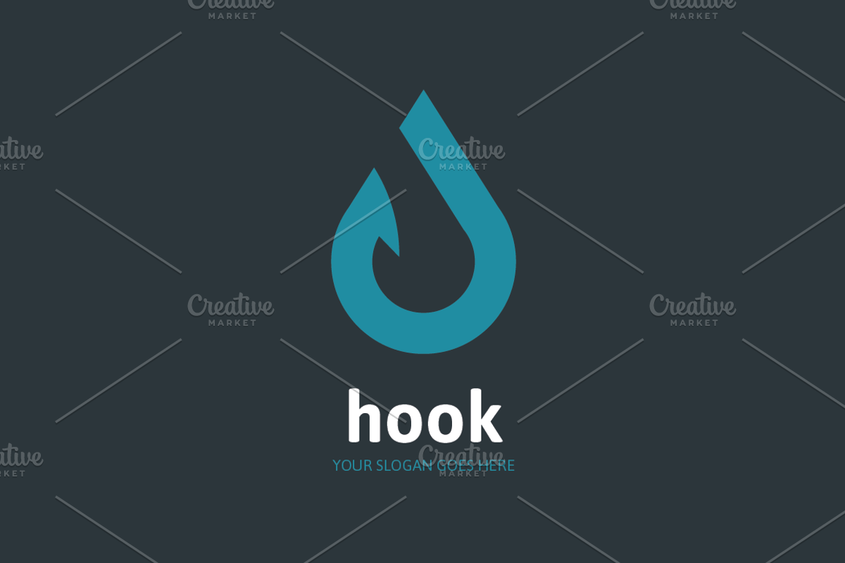 Hook Logo, a Branding & Logo Template by MLJ studios