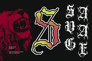 CS Varden – Black Metal Font, a Blackletter Font by Craft Supply Co. (Thumbnail 2 of 8)