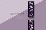Instagram PUZZLE template - Neon, a Social Media Template by CreativeFolks (Thumbnail 5 of 5)
