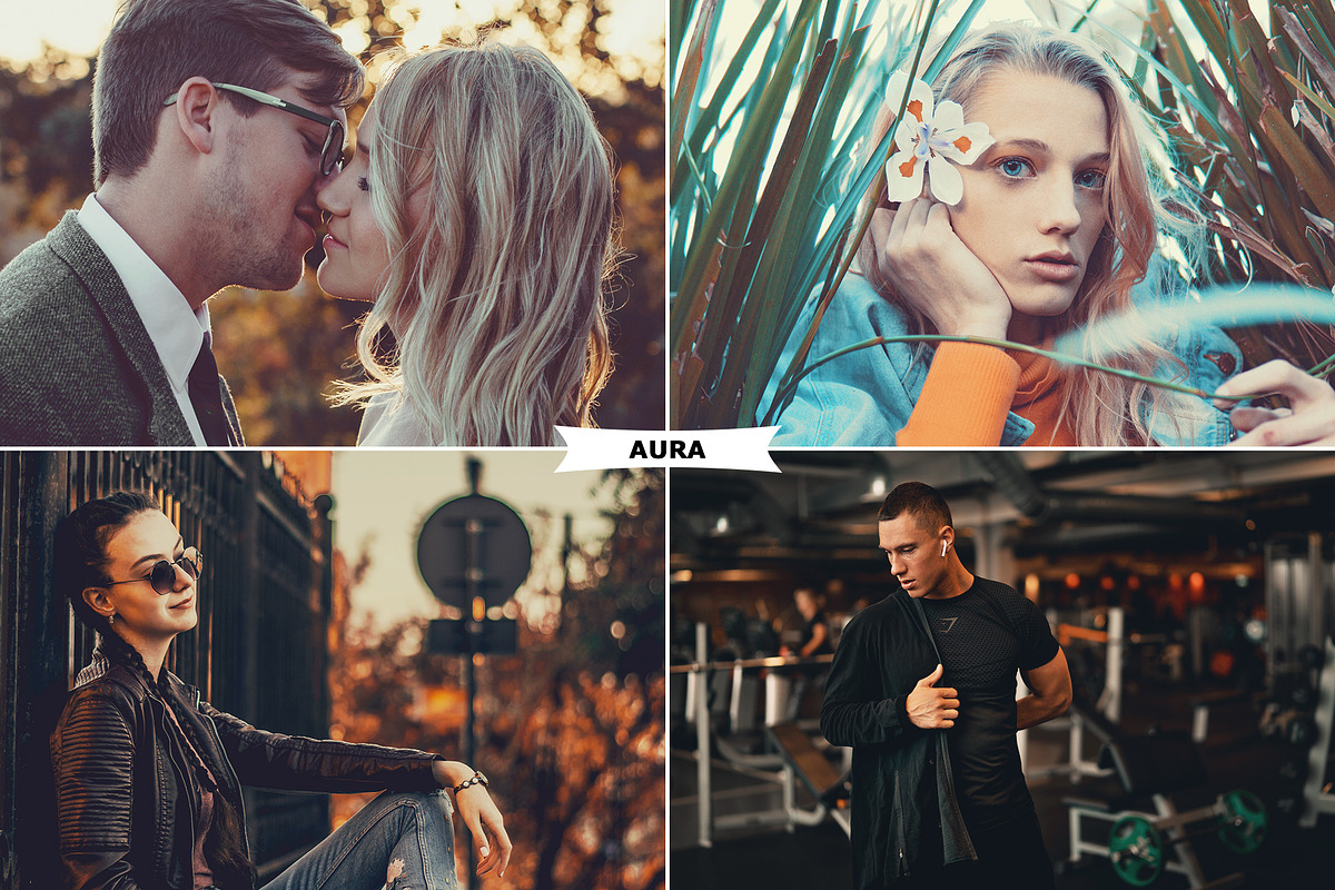 Aura Photoshop Actions preview 3