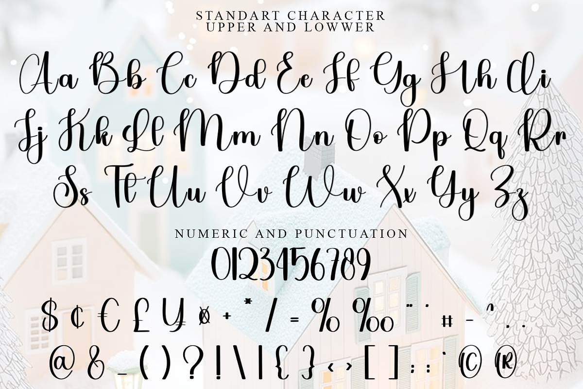 Minimalist Christmas, a Handwritten Font by InermediaSTUDIO (Photo 5 of 8)