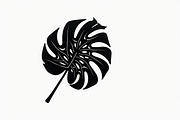 Stylized Monstera Leaf Bundle, an Illustration by hafijul (Thumbnail 4 of 9)