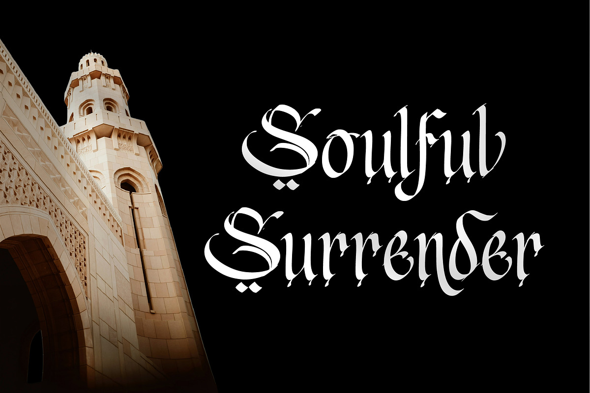 Haryth Mirage - Blackletter Arabic, a Blackletter Font by Randi Irvan | Rvandtype (Photo 8 of 11)