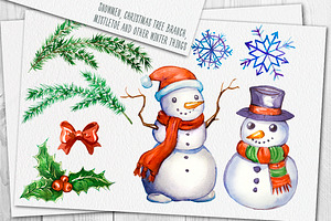 Magic Winter Watercolor Set