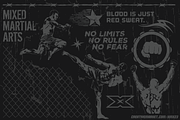 Mixed Martial Arts Pack 1 | Vector, an Illustration by HMX23 (Thumbnail 1 of 4)