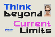 CS Stage – Futuristic Font, a Sans Serif Font by Craft Supply Co. (Thumbnail 3 of 8)