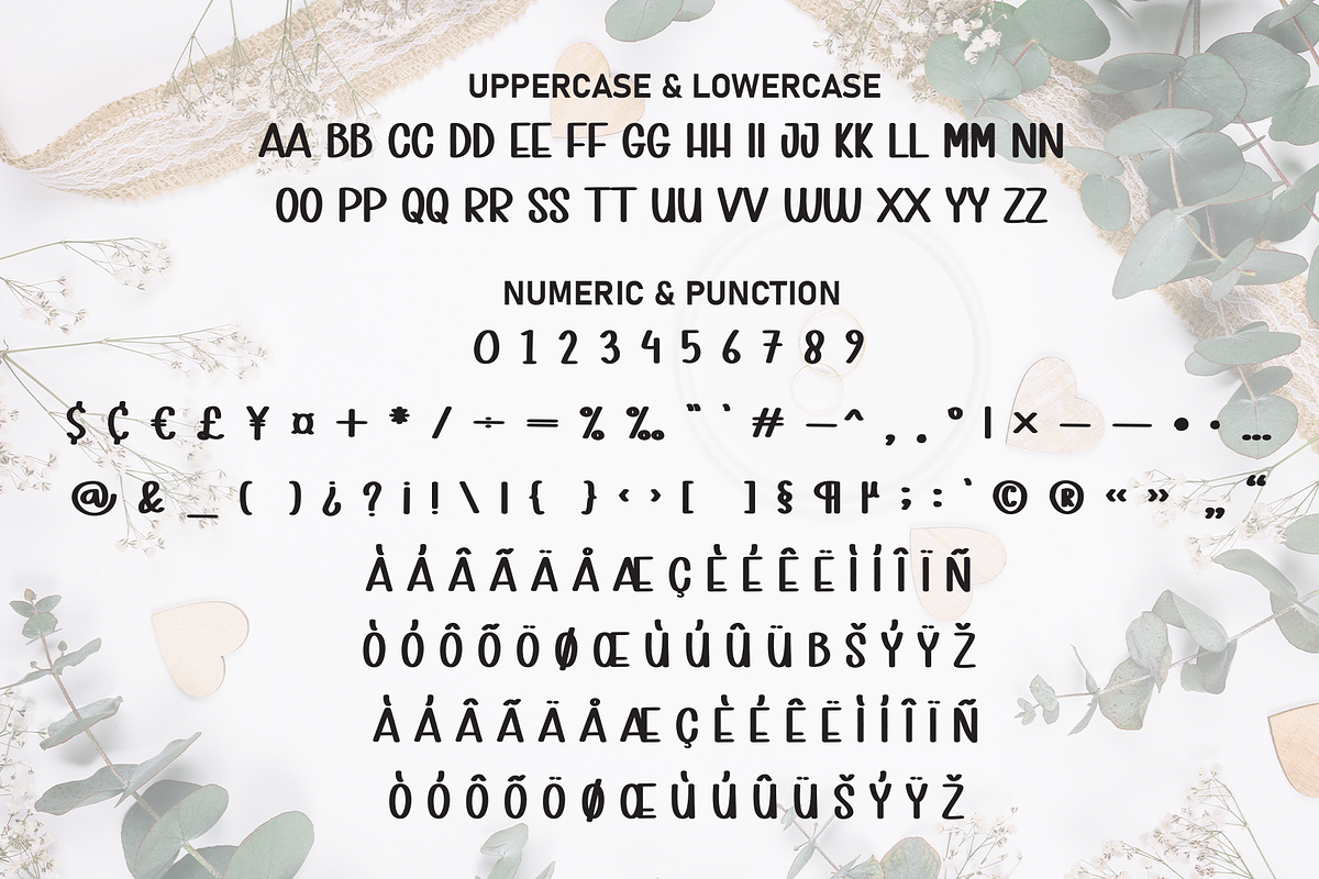 Simple Monogram | Script Font, a Script Font by Scratchones (Photo 7 of 8)