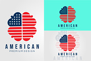 american clover flag logo vector, an Object Graphic by Rizkaarishandy_shop (Thumbnail 1 of 4)