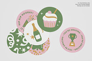 Celebration Graphics Vector Pack, an Object Graphic by Sungy Side Up (Thumbnail 4 of 8)