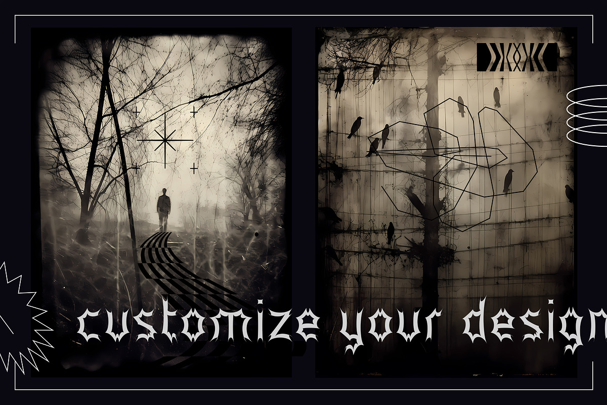 Darkside - 180 Mystic Daguerreotypes, a Texture Illustration by Ckybe's Corner (Photo 4 of 14)