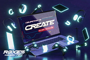 ROXIES - Modern  Font, a Font by Gassstype (Thumbnail 8 of 9)
