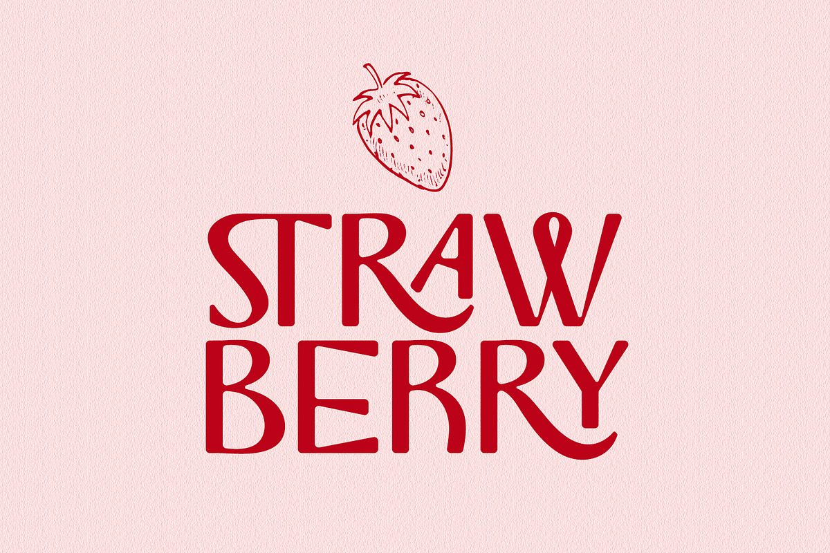 Broadway Flower Sans Serif Ligatures, a Sans Serif Font by Airotype (Photo 3 of 13)