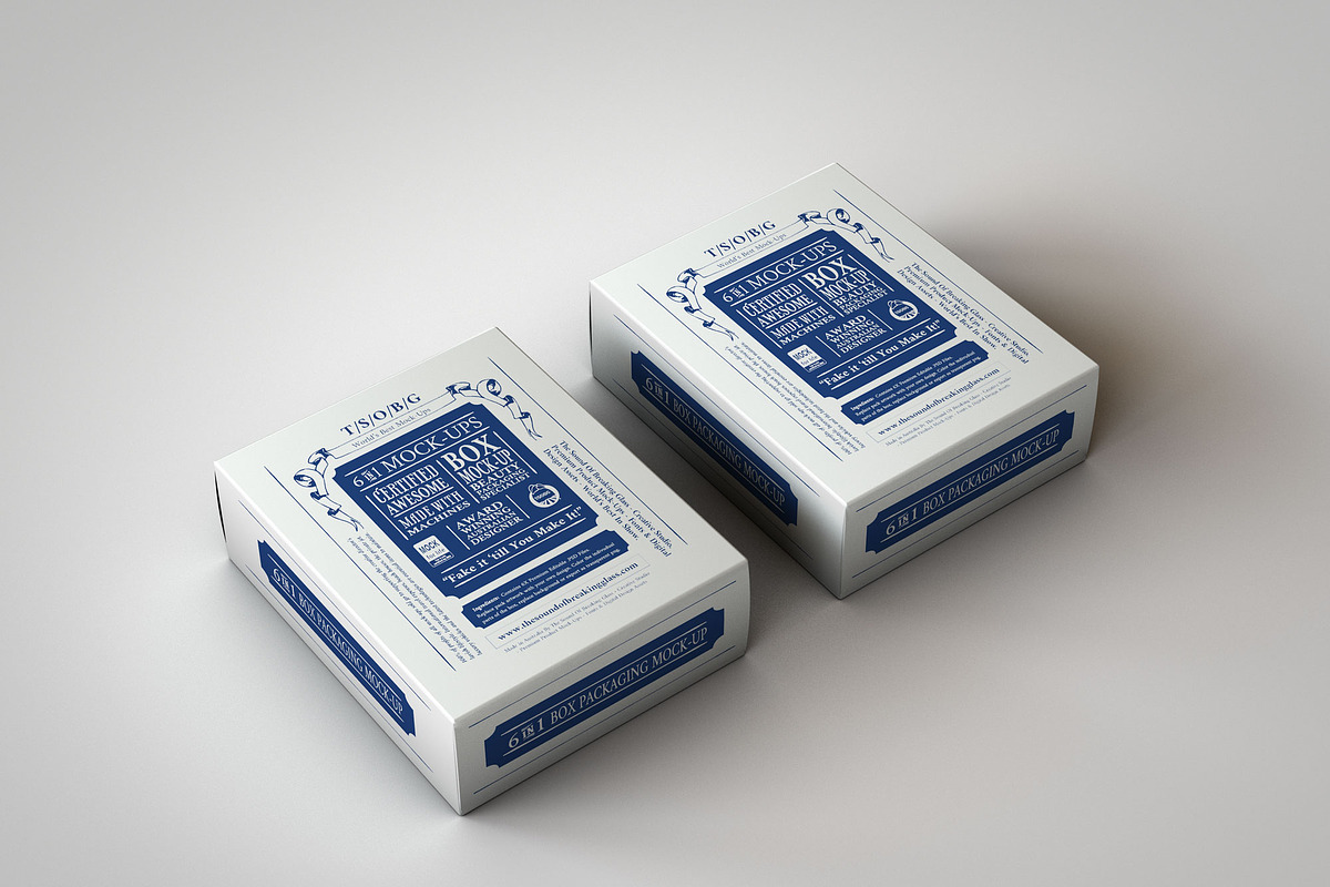Deluxe Paper Box Mock-Up, a Packaging Mockup by TSOBG (Photo 13 of 25)