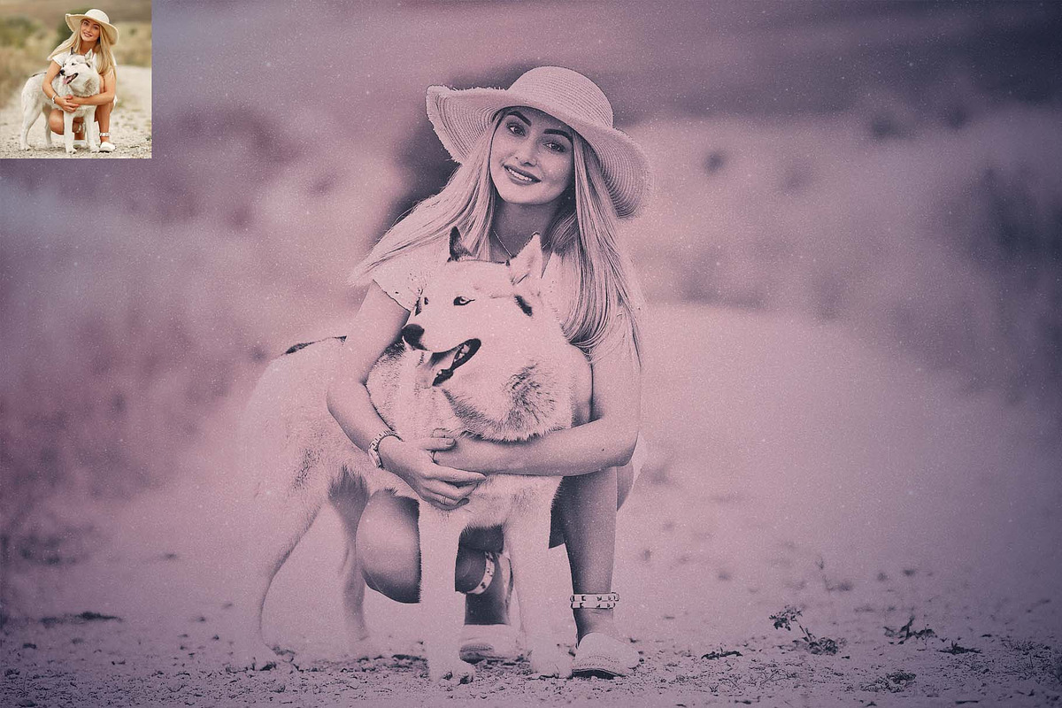 Faded Vintage Photo Effect, an Action Add-On by MRI STUDIO (Photo 4 of 7)