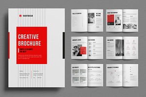 Corporate Brochure Template, a Brochure Template by ContestDesign
