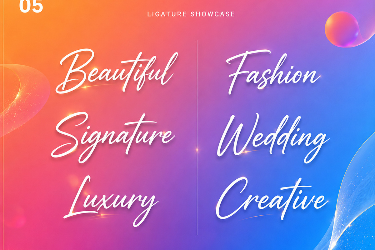 Solviant - Handwritten Script Font, a Handwritten Font by RHD Creative Studio (Photo 5 of 9)