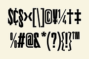 AO Hailstone - Condensed Display, a Sans Serif Font by OwunStudio (Thumbnail 17 of 18)