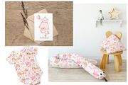 Watercolor Kids Toys & Clothes, an Object Illustration by MayaNavits (Thumbnail 11 of 17)