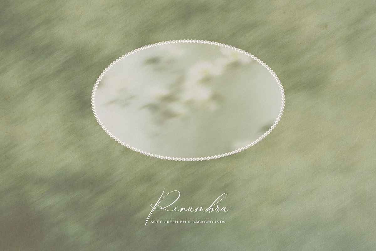 PENUMBRA Soft Green Blur Backgrounds, a Background Graphic by alonahaidash (Photo 6 of 15)
