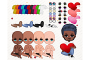 African American couple Clipart PNG, a Person Illustration by Podcliparts (Thumbnail 4 of 6)