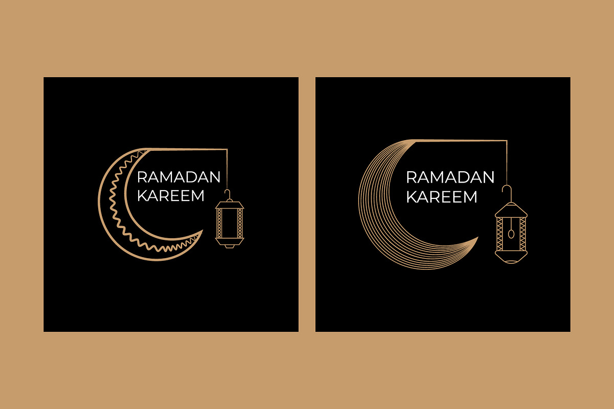 Ramadan Kareem design, a Decorative Illustration by Lakhan1998 (Photo 5 of 6)