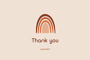 Rainbow clipart & patterns, an Object Illustration by JulzaArt (Thumbnail 9 of 9)