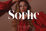 Sorhe - Elegant Serif Font, a Serif Font by RantautypeStudio (Thumbnail 1 of 17)